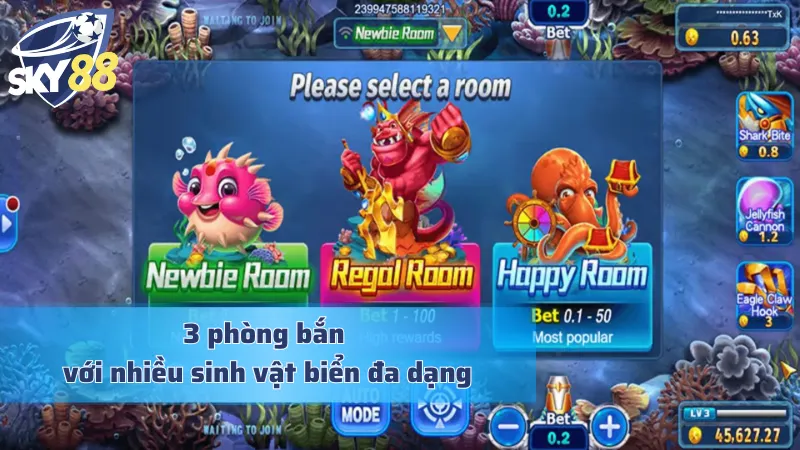 Điểm danh 3 phòng bắn phù hợp với nhiều cấp độ